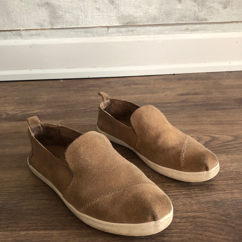 TOMS Women's Alpargata Cupsole Suede Slip on Sneakers